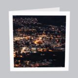 Landschaftskarte Schwyz bei Nacht
