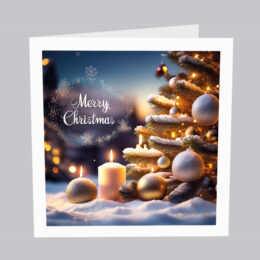 Schöne Weihnachtskarte