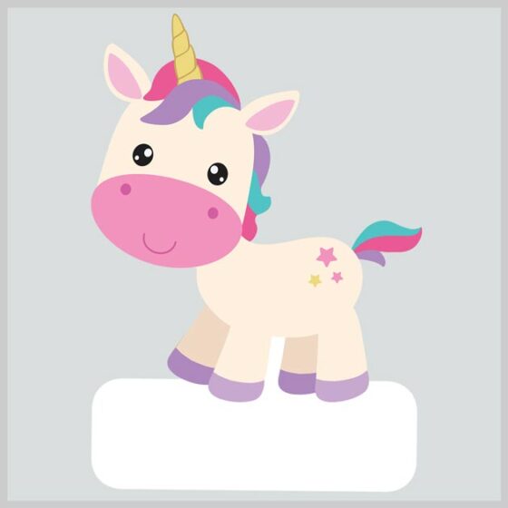 Geburtstafel Einhorn